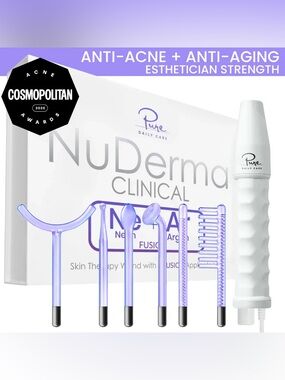 Nuderma CLINICAL High Frequency wand